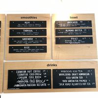 Avocado toast!  at Palm Acai Cafe in Berkeley