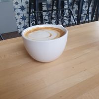 Vegan flat white at Rethink in Altamonte Springs
