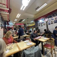   at Pizzería Güerrín in Buenos Aires