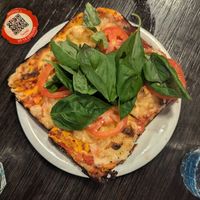 Margarita at Pizzería Güerrín in Buenos Aires