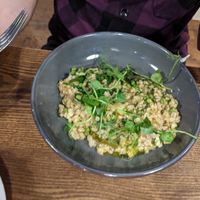 Pearl barley risotto at Kilchrenan Inn in Taynuilt