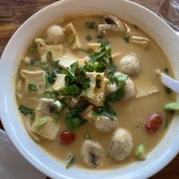 Tom kha soup (so good!)  at Sassy Express in Tillamook