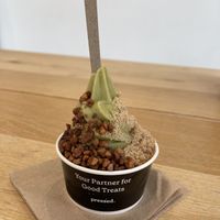 mint freeze with toppings   at Pressed Juicery - Fashion Valley in San Diego