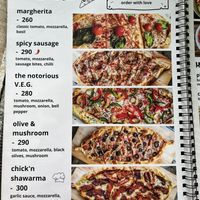 Menú  #Veganuary at Vegan Junkie in Phuket