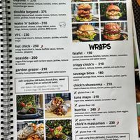 Menú #Veganuary at Vegan Junkie in Phuket