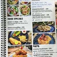 Menú  #Veganuary at Vegan Junkie in Phuket