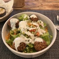 Falafel bowl   at Vegan Junkie in Phuket