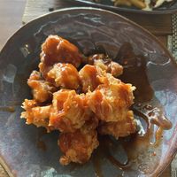 Cauliflower wings with buffalo sauce   at Vegan Junkie in Phuket