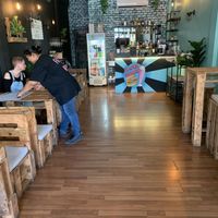 Inside  at Vegan Junkie in Phuket