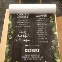 Cold/ warm drinks - dessert at Vegan Junkie in Phuket