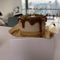 Chz cake side view   at For Four Bread 포포브레드 in Seoul