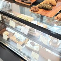 display of sweet bakery items at For Four Bread 포포브레드 in Seoul