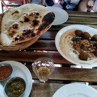 Hummus & Falafel at Hummus Bar - Wesselényi in Budapest