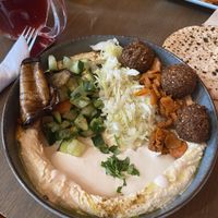 Salad Hummus Bowl  at Hummus Bar - Wesselényi in Budapest