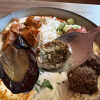 Good falafel  at Hummus Bar - Wesselényi in Budapest