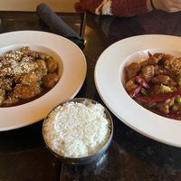 Sesame and General Tso Tofu  at Pad Thai in Akron