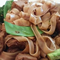 Pad Kee Mao noodle at Pad Thai in Akron