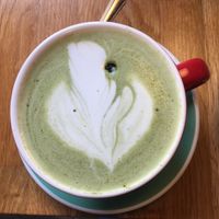Matcha latte   at HBW Coffee in Stirling