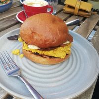 Scramble roll at HBW Coffee in Stirling