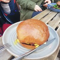 Scramble roll at HBW Coffee in Stirling
