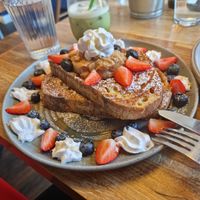 Sourdough Fench Toast at HBW Coffee in Stirling