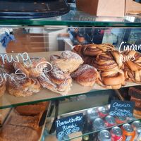 Bakery selection at HBW Coffee in Stirling
