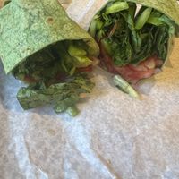 Veggie wrap  at Anthony's Food Shop in York