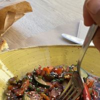Teriyaki vegetables. Good taste  at Casa Nene in Arzua