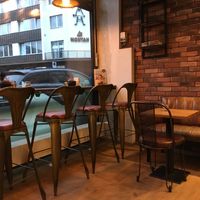 Inside at Tomo Cafè in Dusseldorf