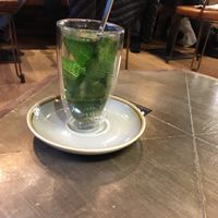 Fresh mint tea at Tomo Cafè in Dusseldorf