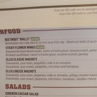 Starters at Ellis Gourmet Burger in Amsterdam