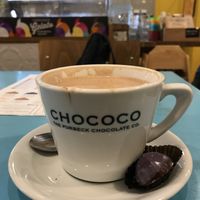 Madagascar Hot Chocolate  at Chococo in Winchester