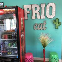 Cute Mexican themed decorations  at Frio Mexican Treats in Appleton