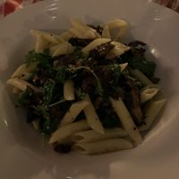 Penne with mushroom and arugula in a truffle oil at Frankie's in Lenox
