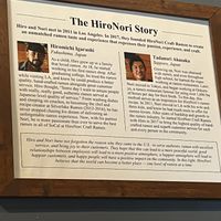   at HiroNori Craft Ramen in San Diego