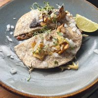 Tacos  at Culinaria Vegetal - Roma in Mexico City