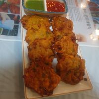 Pakora type dish forgot what they called it 6/10 at First Nepal in Gwangju