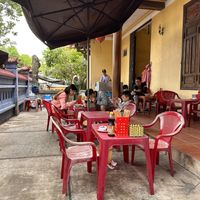 Local food stall setting   at An Chay - Vegetarian Noodle in Hoi An