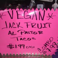 New vegan item at The Taco Man Mexican Grill in Azusa