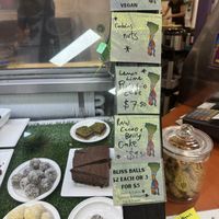 Yummy cakes  at Snoogies Health Bar in Cairns