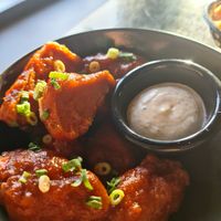 Vegan 'wings' at Chip's Loft in Footscray