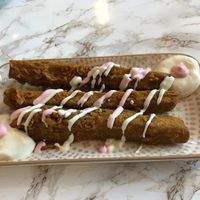 Chicken Strips at VeganE & Saint Vegan in South West London