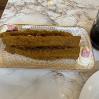 Chickenish sticks   at VeganE & Saint Vegan in South West London