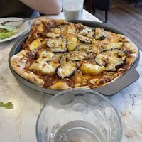 Hawaii Pizza  at VeganE & Saint Vegan in South West London