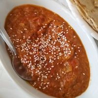 Auberginie dip at VeganE & Saint Vegan in South West London