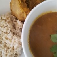 Katsu curry at VeganE & Saint Vegan in South West London