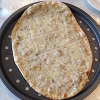 Garlic cheesy bread at VeganE & Saint Vegan in South West London