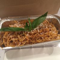 Wow the most amazing homemade Spaghetti Bolognese💚🌱😋 at VeganE & Saint Vegan in South West London