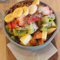 Acai bowl at Mukka Coffee in Mallorca