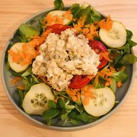 „tuna“sandwich  at Mukka Coffee in Mallorca